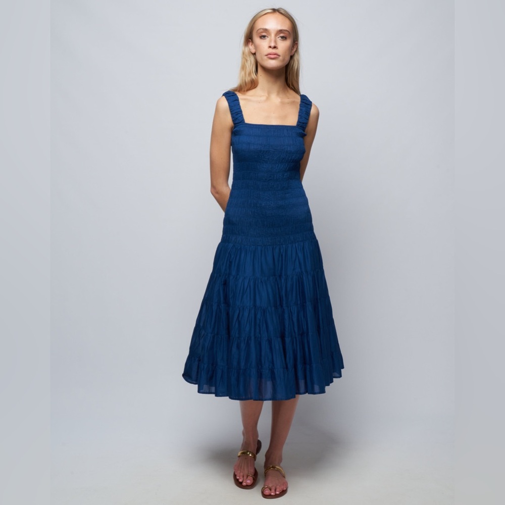 MERLETTE
Women's Freja Dress, Blue,
Perfect for summer days and nights - Picture 11 of 16
